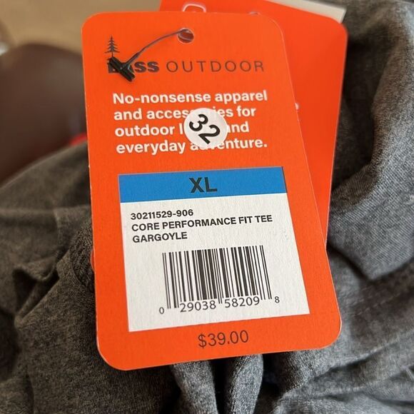 🆕 Bass Outdoor Men's Charcoal Dry Flex Cool Shirt size XL - Picture 2 of 7